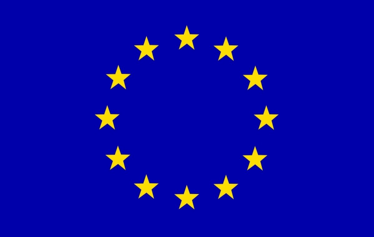EU-flagget med stjerner