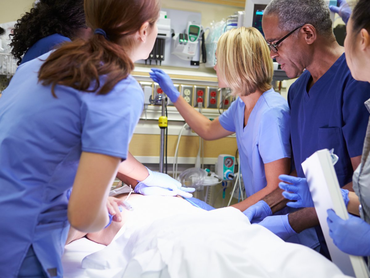 Pasient får medisin