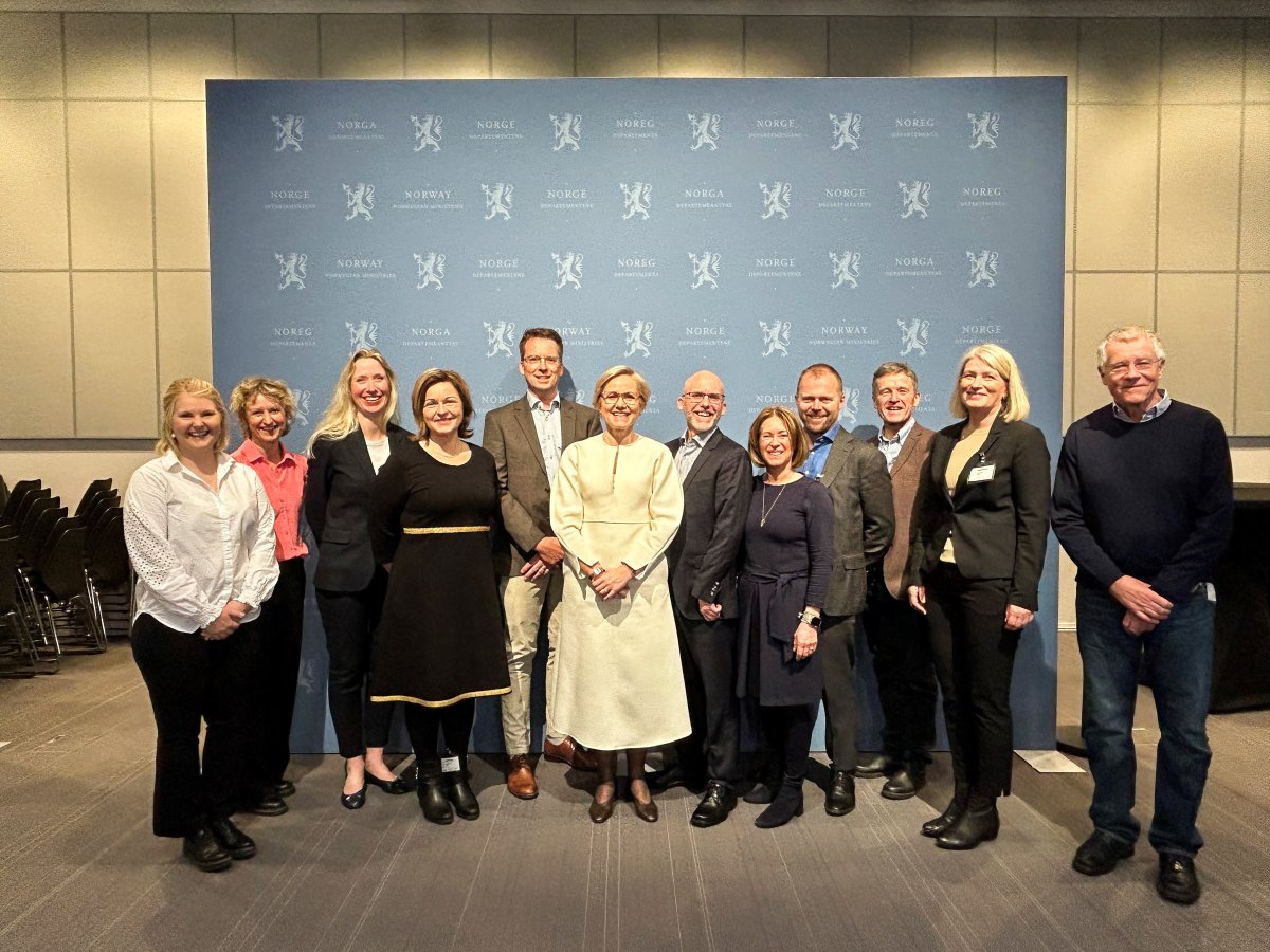 Bilde av ekspertutvalg med utvalg og sekretariat.