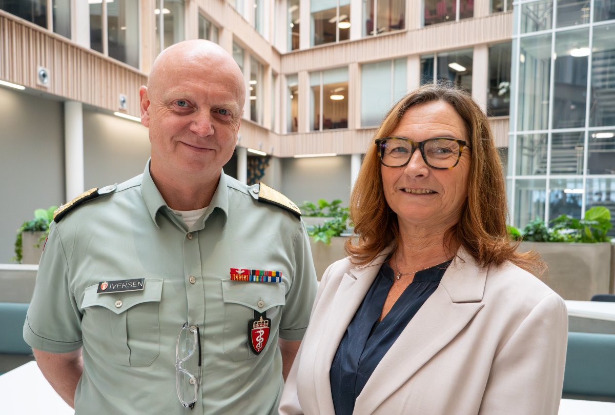 Petter Iversen og Mariann Hornnes