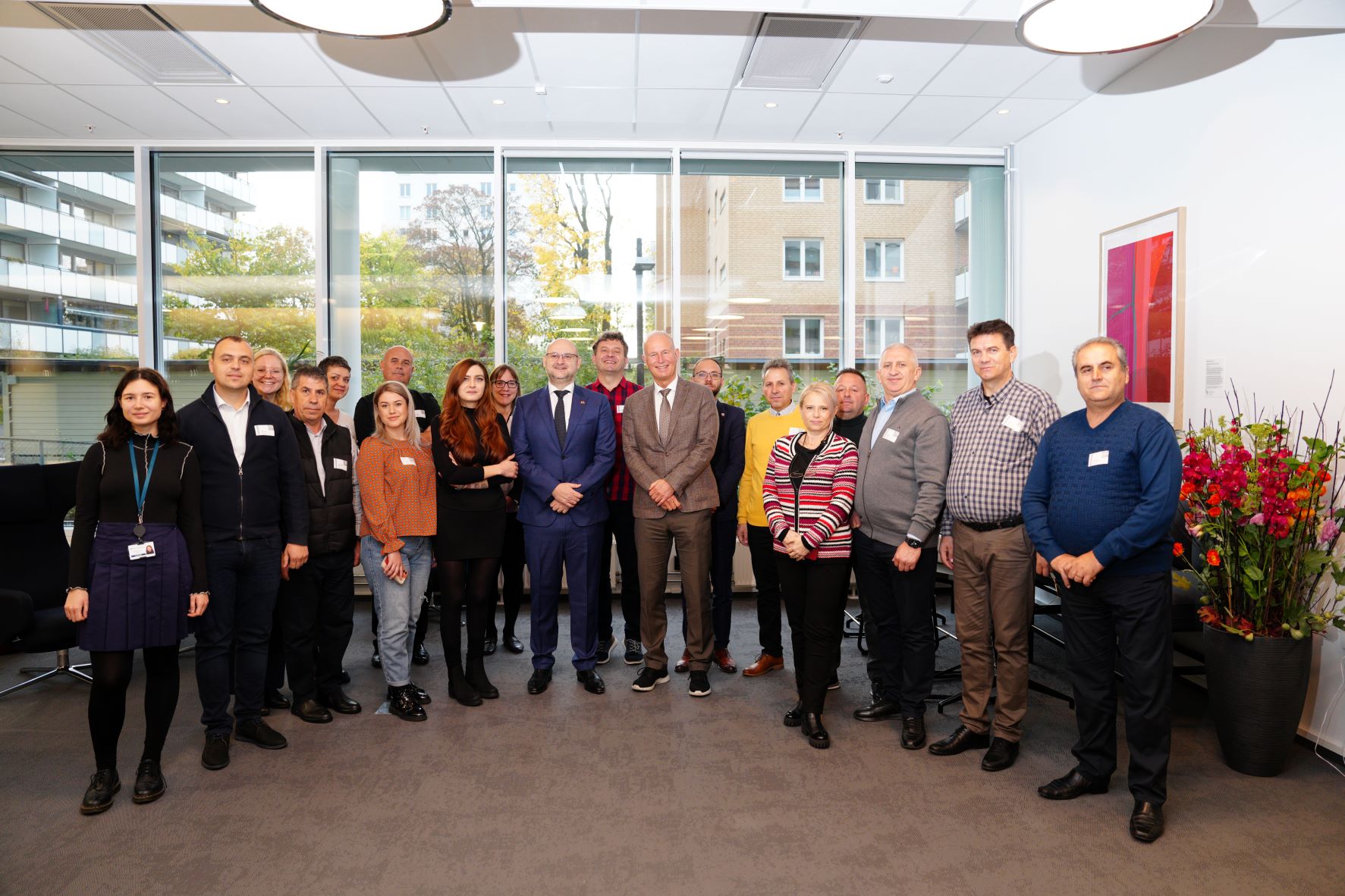 Rumenske ordførere på studiebesøk til Helsedirektoratet.