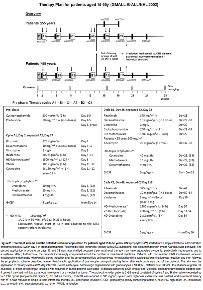 Behandling av Burkitt lymfom/leukemi